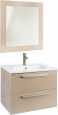 Мебель для ванной Bellezza Луиджи 60 капучино, 2 ящика