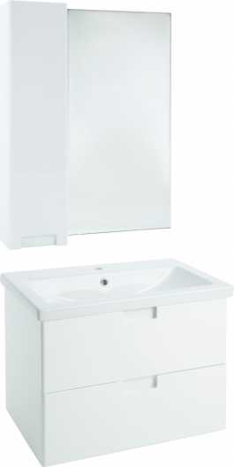 Мебель для ванной Bellezza Пегас 60 подвесная 2 ящика белая