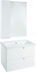 Мебель для ванной Bellezza Пегас 70 подвесная 2 ящика белая