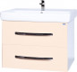 Мебель для ванной Bellezza Рокко 80 подвесная бежевая 2 ящика — рис. 3