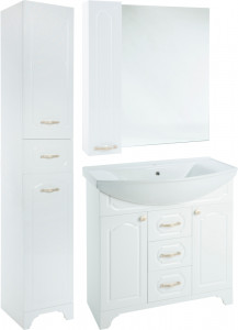 Мебель для ванной Bellezza Тиффани 75 белая