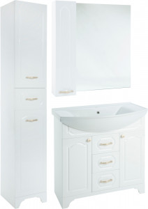 Мебель для ванной Bellezza Тиффани 85 белая