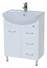 Мебель для ванной Bellezza Уют 60 3 ящика белая — рис. 2