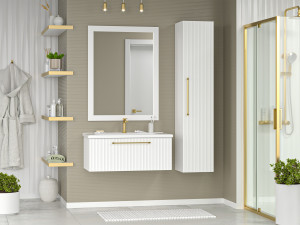 Мебель для ванной Brevita Alicante 90 подвесная белый