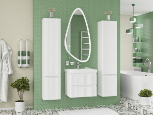 Мебель для ванной Brevita Victory 60 подвесная белый