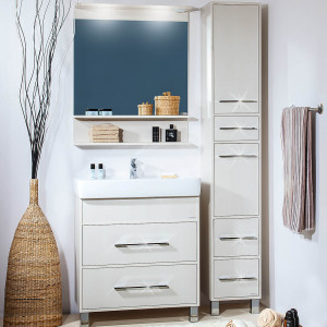 Мебель для ванной Бриклаер Чили 70 светлая лиственница