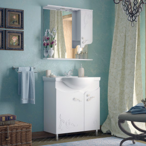 Мебель для ванной Corozo Венеция 85 корзина