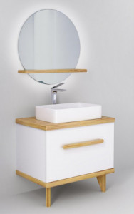 Мебель для ванной Jorno Simply 80 напольная