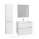 Мебель для ванной Jorno Slide 75 подвесная белая — рис. 1