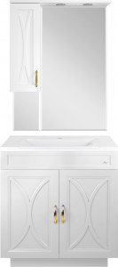 Мебель для ванной Misty Амбра 70 2 двери