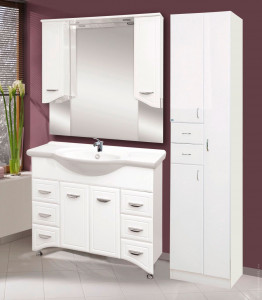 Мебель для ванной Misty Дрея 105 6 ящиков