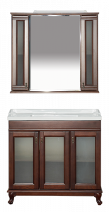 Мебель для ванной Misty Дублин 80 орех