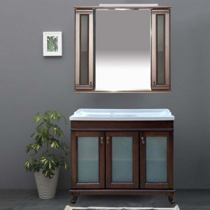 Мебель для ванной Misty Дублин 90 орех