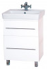 Мебель для ванной Misty Елена 60 белая, с 2-мя ящиками — рис. 4