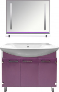 Мебель для ванной Misty Эмма 105 сиреневая