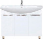 Мебель для ванной Misty Лаванда 80 белая эмаль, прямая — рис. 2