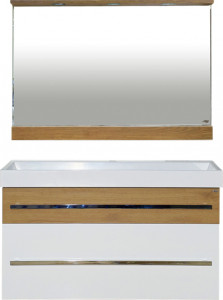 Мебель для ванной Misty Леон 100 подвесная, дуб