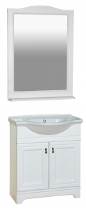 Мебель для ванной Misty Лувр 65 белый