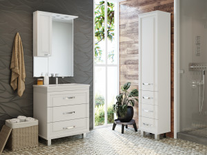 Мебель для ванной Misty Терра 70 белый