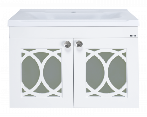 Мебель для ванной Misty Тондо 60 подвесная белая