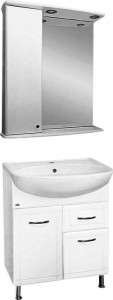 Мебель для ванной Misty Уют 60 с 1 ящиком белая