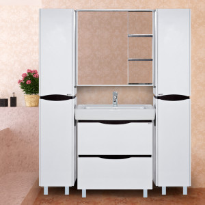 Мебель для ванной Misty Венера 80 комбинированная