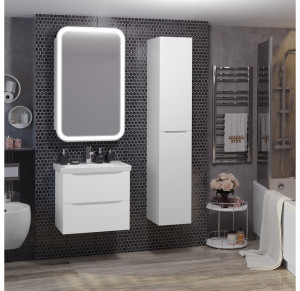 Мебель для ванной Opadiris Элеганс 60 белый матовый