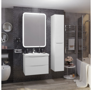 Мебель для ванной Opadiris Элеганс 70 белый матовый