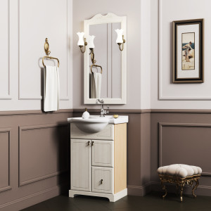 Мебель для ванной Opadiris Клио 50 беленый бук