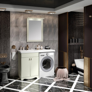 Мебель для ванной Opadiris Клио 56 напольная, слоновая кость