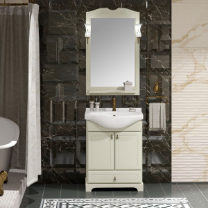 Мебель для ванной Opadiris Клио 65 слоновая кость, напольная