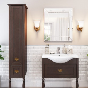 Мебель для ванной Roca America Evolution L 105 дуб тёмный шоколад