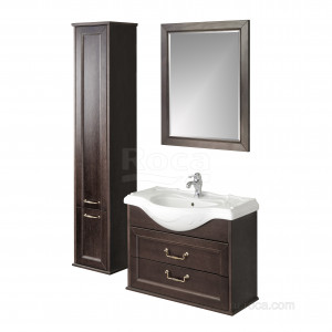 Мебель для ванной Roca America Evolution W 85 дуб темный