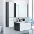 Мебель для ванной Roca Ronda 80 белый глянец, антрацит