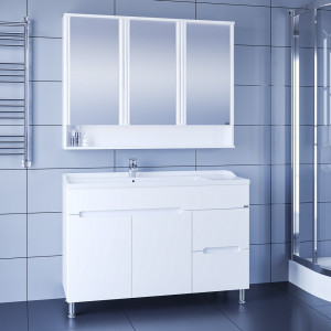 Мебель для ванной СанТа Лондон 120 напольная