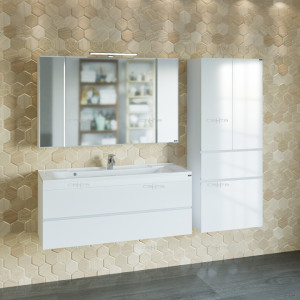 Мебель для ванной СанТа Марс 120 подвесная