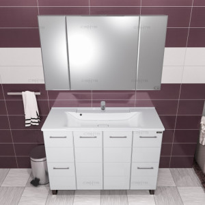 Мебель для ванной СанТа Омега 120 напольная