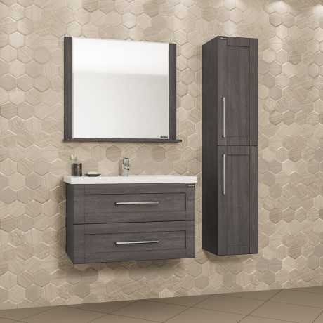 Мебель для ванной СанТа Венера 80 дуб шале графит