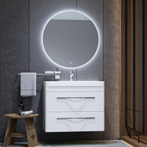 Мебель для ванной Velvex Jill 80, белый матовый