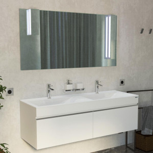 Мебель для ванной Velvex Pulsus 140 подвесная белая