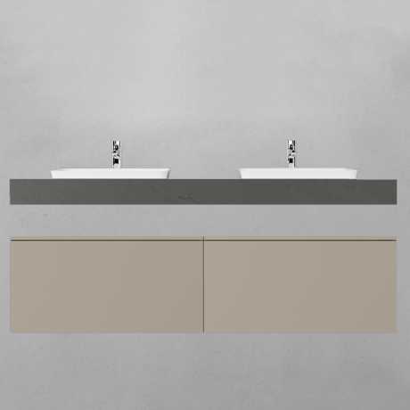 Мебель для ванной Velvex Unit 160x40 подвесная, бежевый шёлк