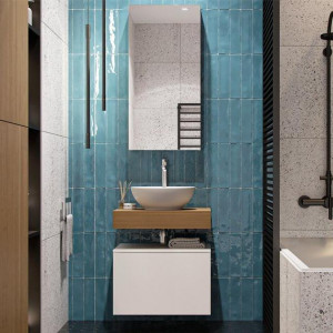 Мебель для ванной Velvex Unit 60x40 подвесная, белый матовый