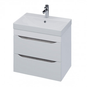 Мебель для ванной Volna Lake 70.2Y подвесная белый/бетон светлый