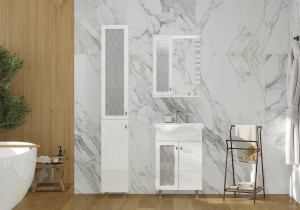 Мебель для ванной Volna Milena 55.2D напольная белый