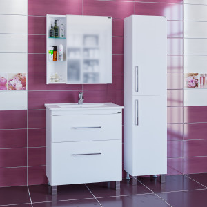 Мебель СанТа Вегас 75 напольная 2 ящика