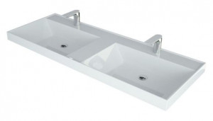 Мебельная раковина Velvex Classica 120 две чаши