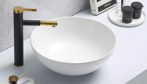 Накладная раковина Velvex 104MW