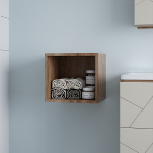 Ниша для пенала Бриклаер Кристалл 35 дуб крафт табачный