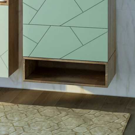 Ниша для тумбы Бриклаер Кристалл 70 дуб гранж песочный