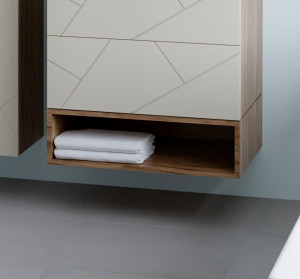 Ниша для тумбы Бриклаер Кристалл 70 дуб крафт табачный